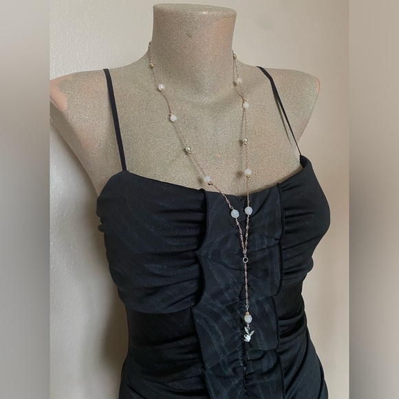 PLAYBOY Jewelry - Handmade Playboy Bunny Rosary Style Necklace